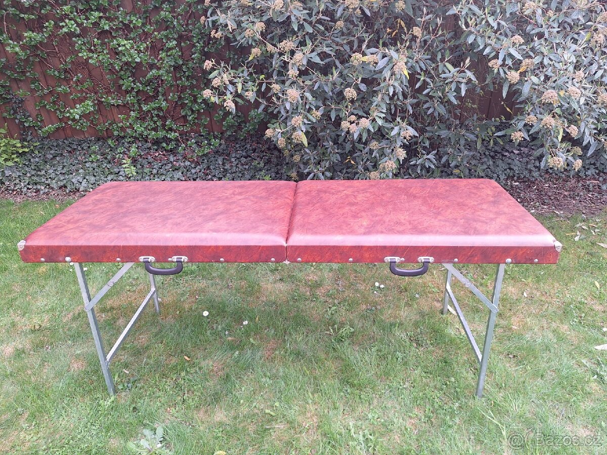 Skládací masážní lehátko