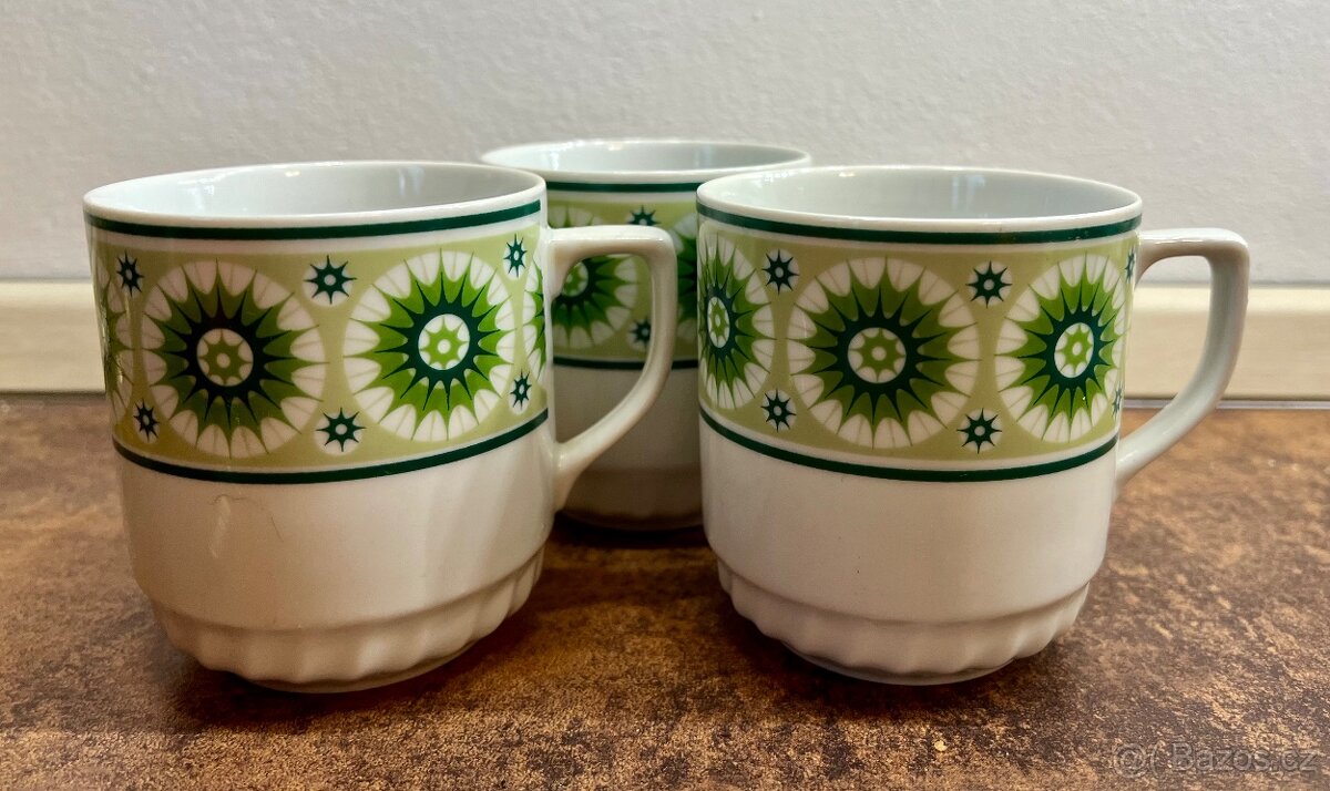 Retro Československý porcelánový hrnek EPIAG