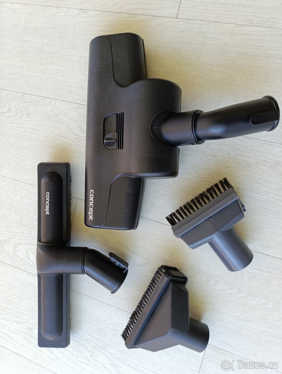 Concept kartáče a příslušenství k vysavači