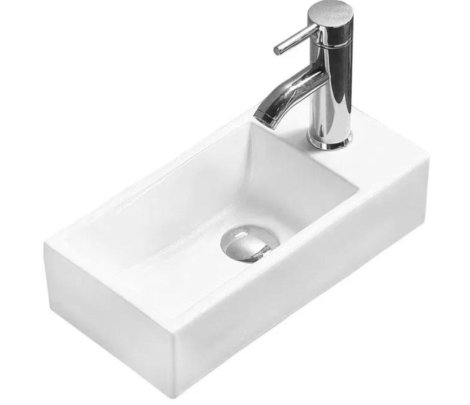 Umyvadlo na desku levé 21434500L 45x25x12 cm Mexen Inez