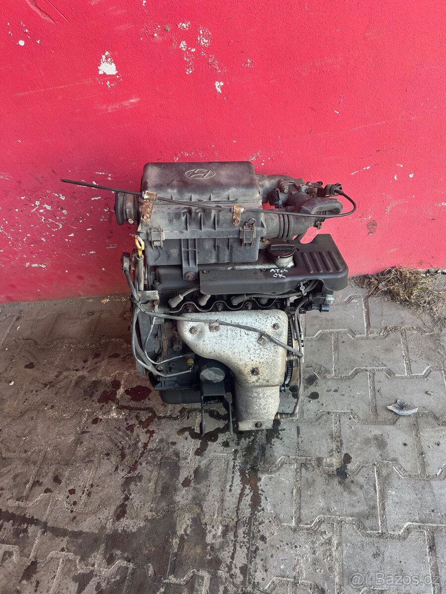 Motor 1,1i 46KW G4HG Hyundai Atos kompletní