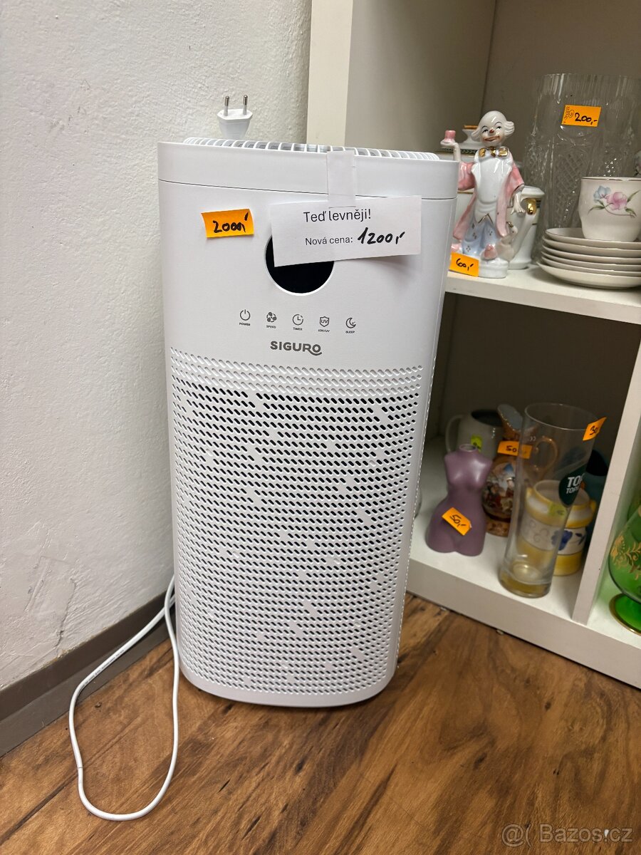 SIGURO – čistička vzduchu s ionizátorem