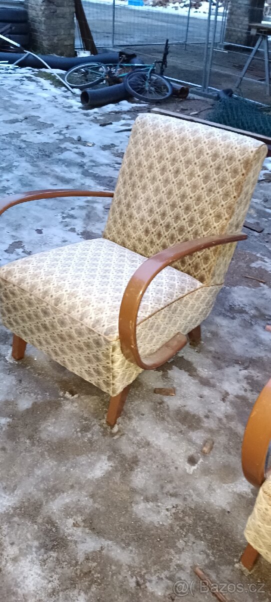 Křeslo Halabala již pouze 1 ks