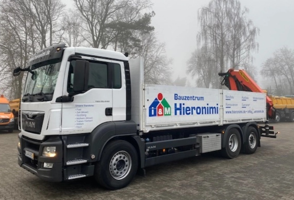MAN TGS 26.440 6x2 E6 - valník s HDS