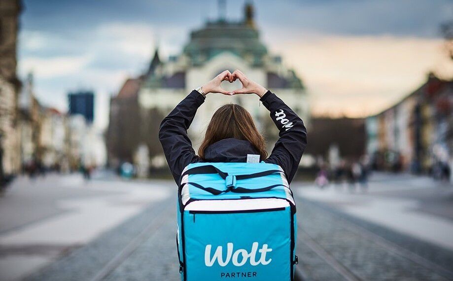 Wolt kuryr - Brno
