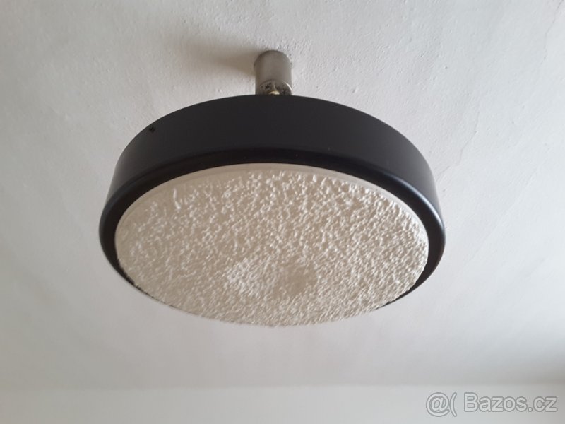 Lustr 70. léta - bílo+černý, unikát