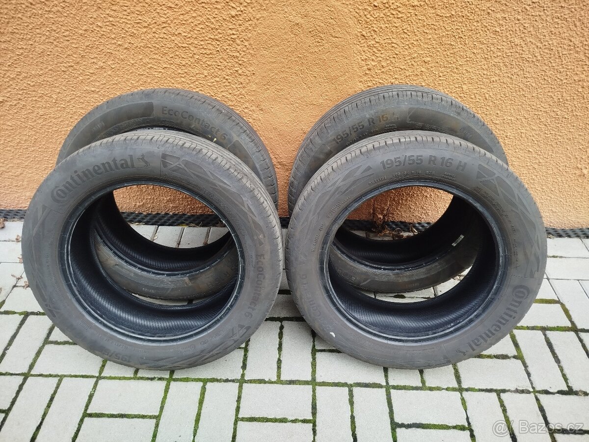 Letní pneu continental 195/55/R16 87H