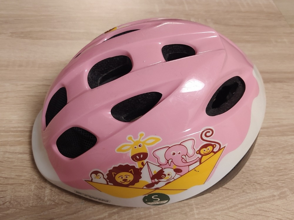 Dětská cyklistická helma Decatlon Baby, vel. 46-53 cm