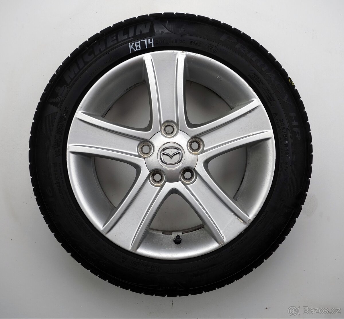 Mazda Mazda 6 - Originání 16" alu kola - Letní pneu