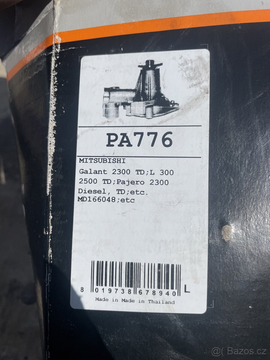 Mitsubishi Pajero / galant vodní pumpa s kódem PA776