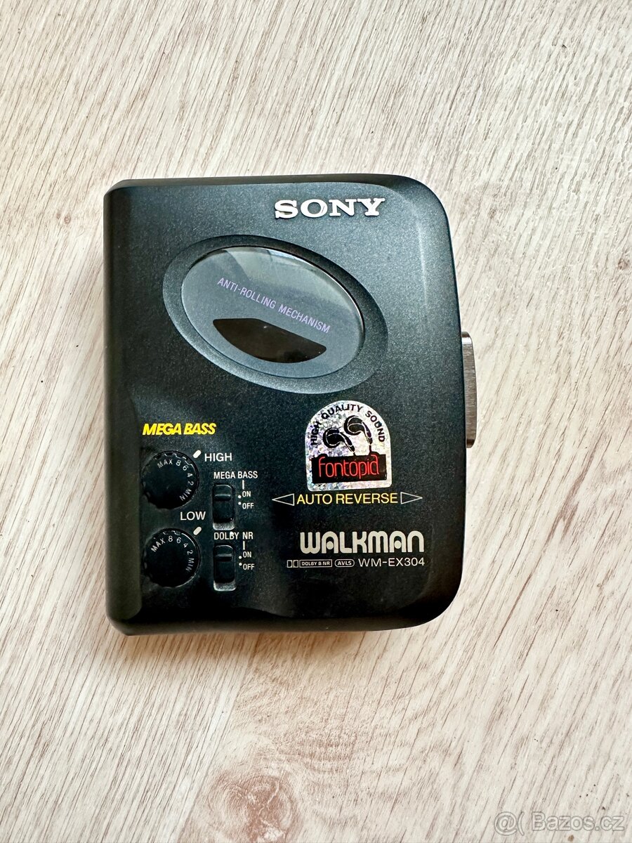 Walkman Sony WM EX-304 Mega Bass, Dolby