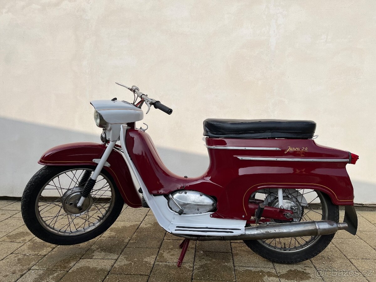 Jawa Pionýr 20 s doklady