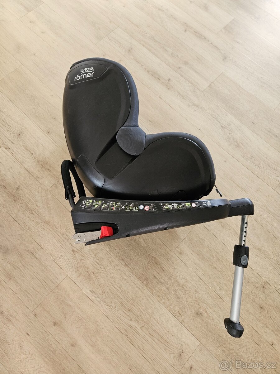 Britax Römer dual fix BR Storm grey