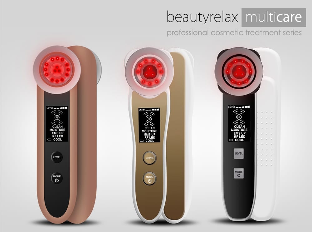 Galvanická žehlička BeautyRelax Multicare na oblicej