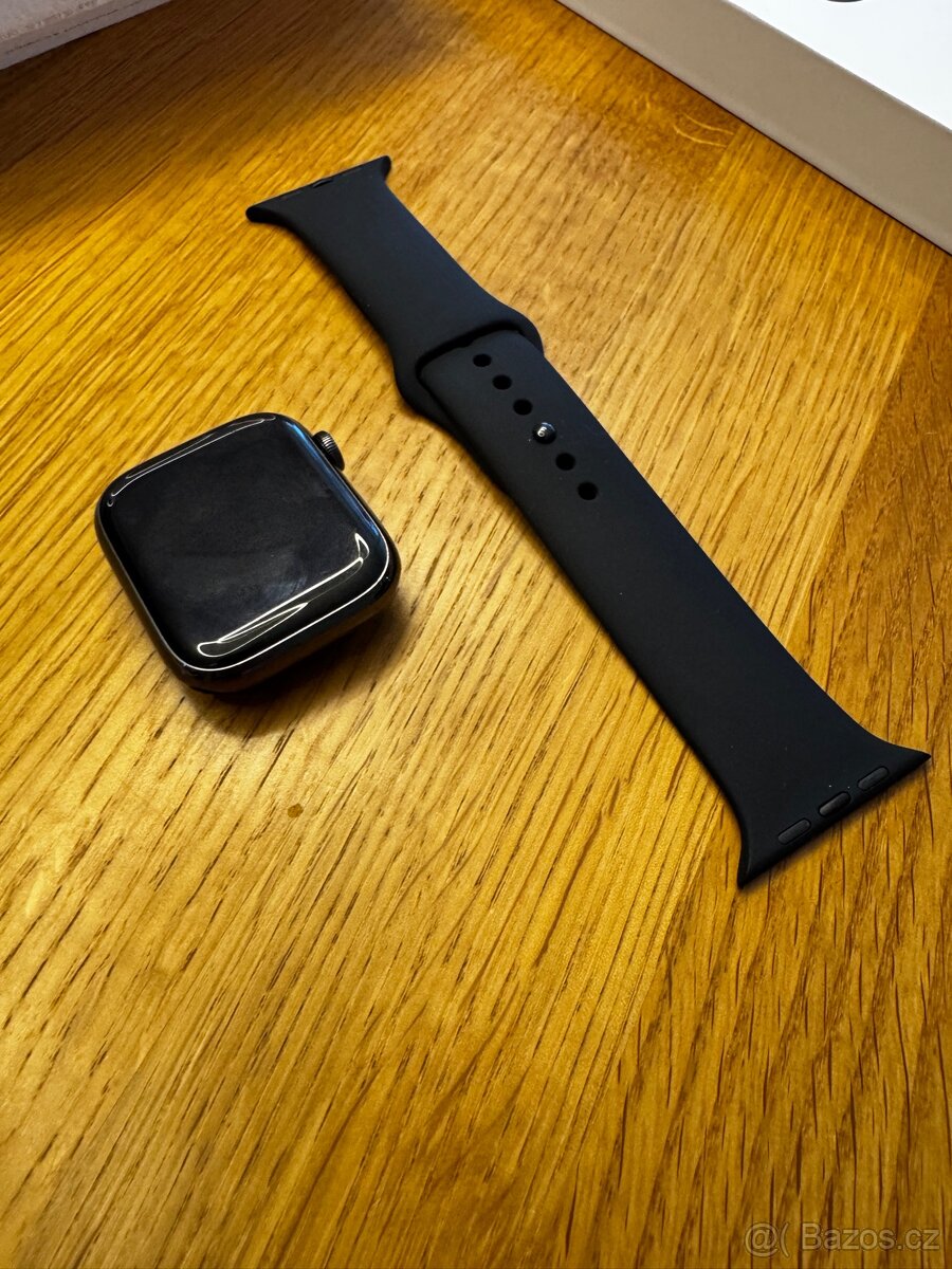 Apple Watch 7 LTE ( Cellular, nerez)