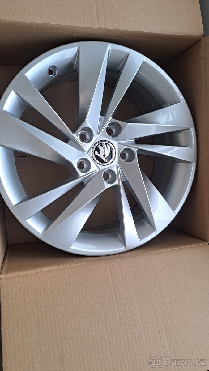 Nová originální Alu kola Škoda- Nevis 17"