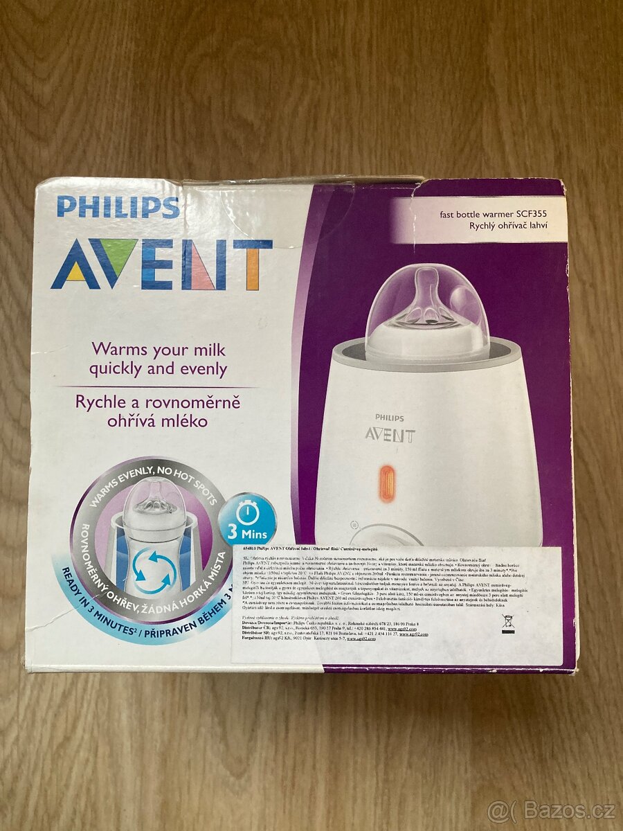 Ohřívač lahví Philips Avent