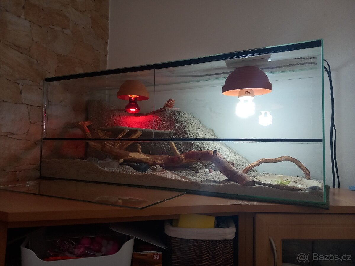 Terárium 100×40×40cm