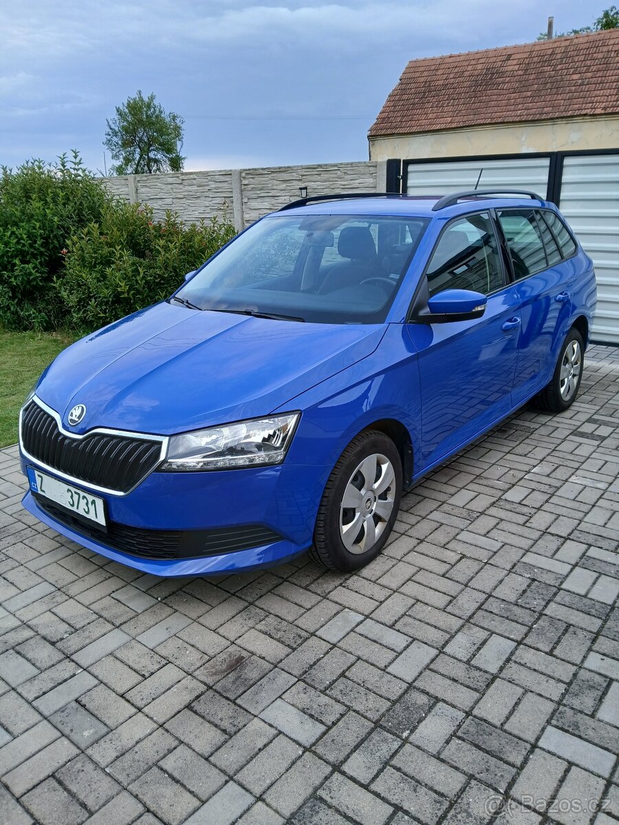 Škoda Fabia III kombi, 1.0 Tsi, 1.majitel, nehavarované, taž