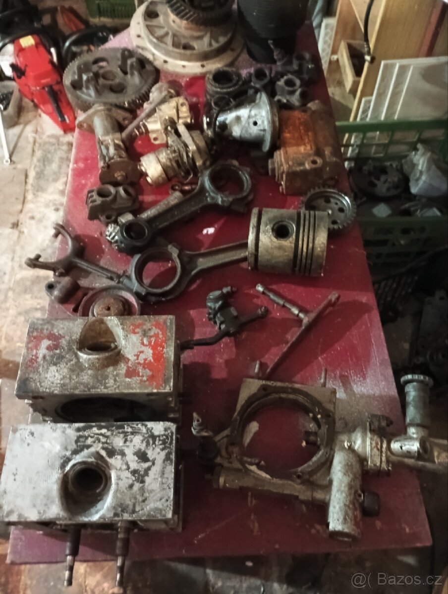 Díly na motor RS 09
