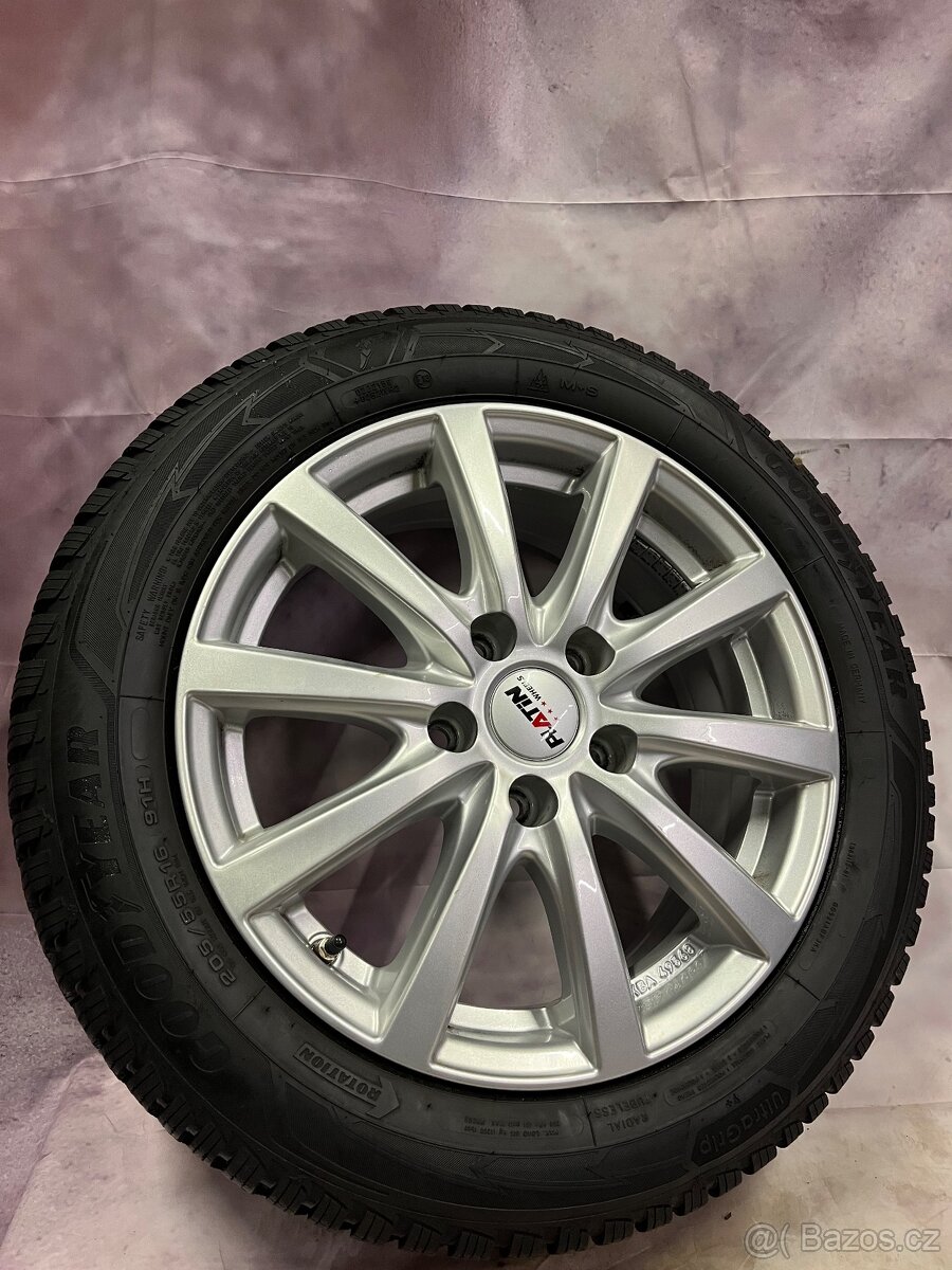 Alu Platin 205/55/16 6,5Jx16H2 ET 46