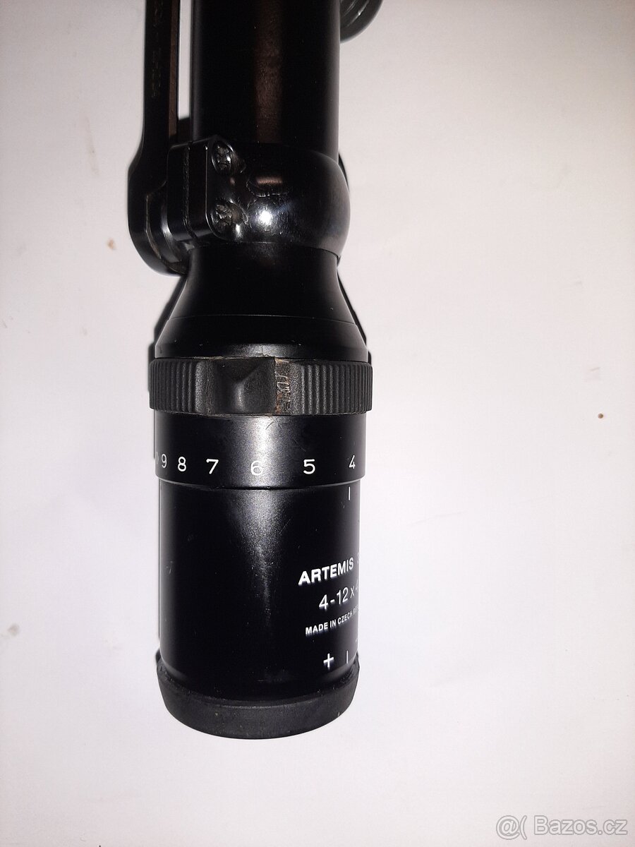 Puskohled Artemis 3000 4-12x40 s montáží na ZH