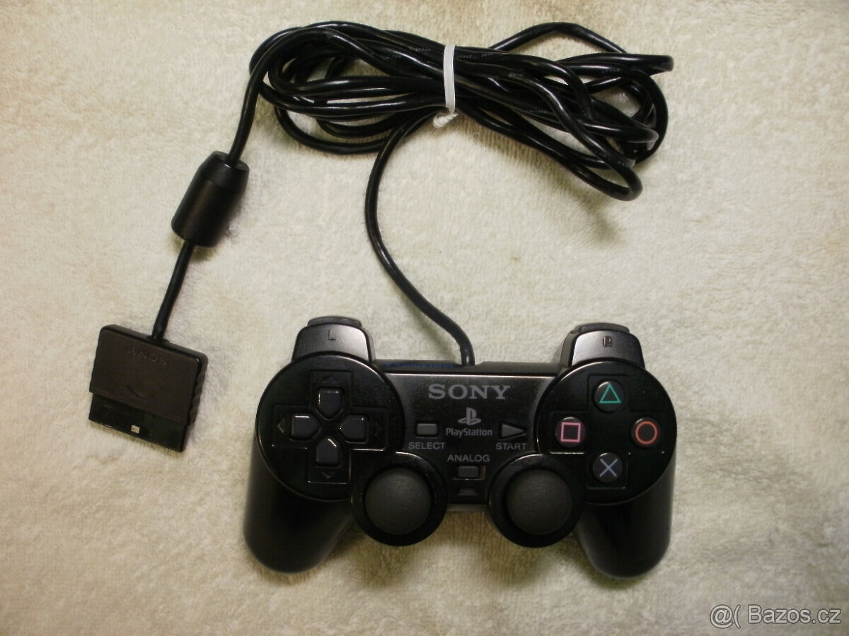 Playstation 2 - Ps 2 - Ovladač Sony - černý - Originál