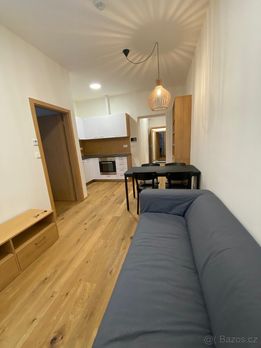 Pronájem vybaveného moderního 2+kk 35 m2, Brno, Kamenná ul.