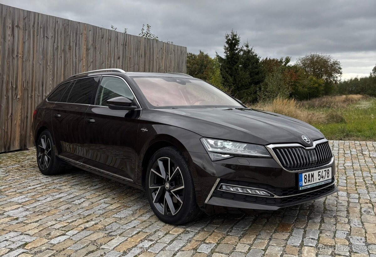 Škoda Superb 2.0 Tdi Laurin & Klement 1. majitel ČR 2021 DPH