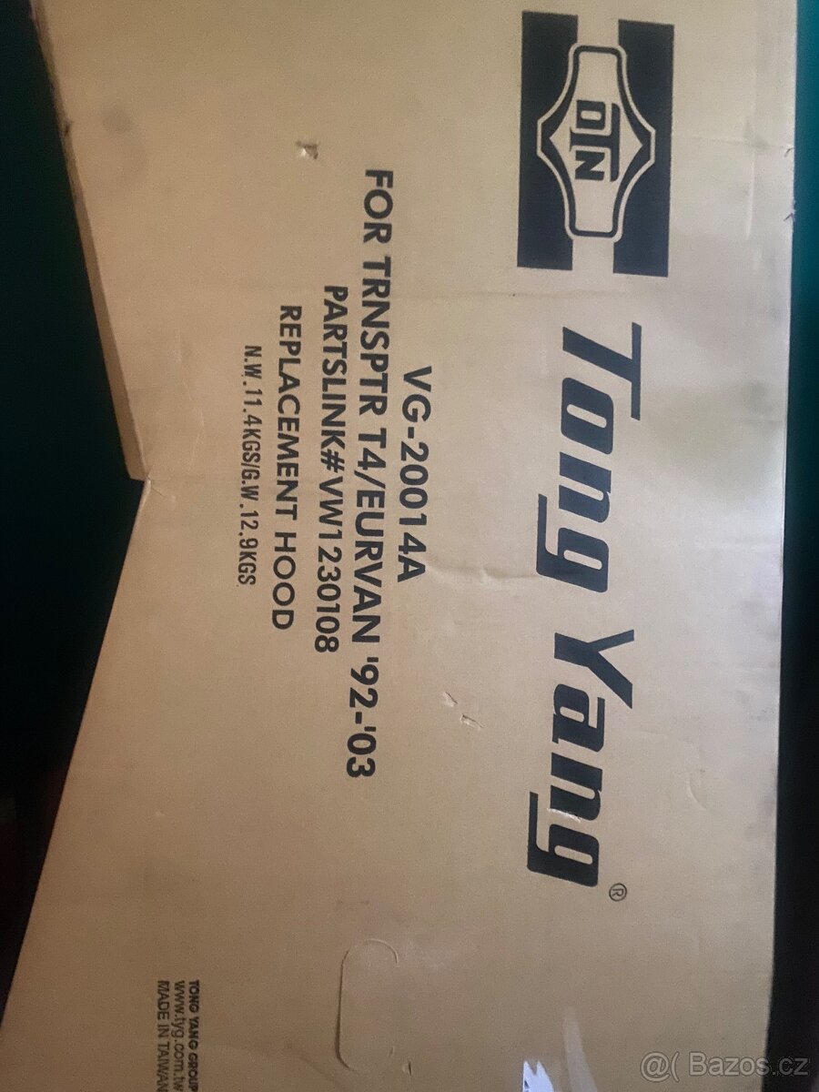 Kapota VW Transporter T4 (1992–2003)