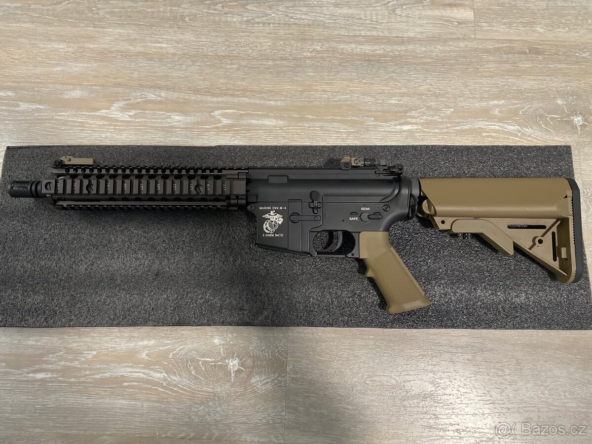Airsoftová zbraň MK18 MOD1 9”  COLT - černá / DE