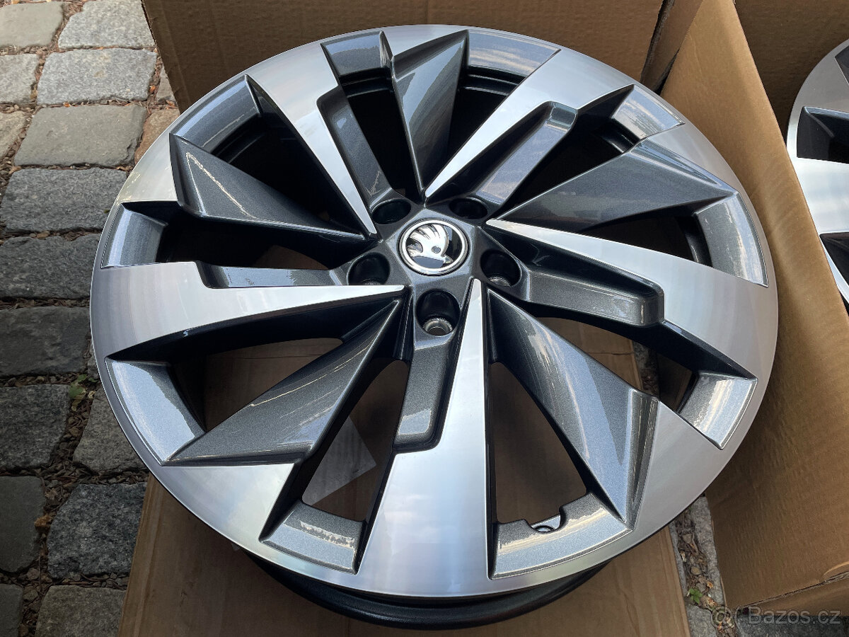 NOVÉ ALU ŠKODA KODIAQ II HALTI Anthracite 7,5x19 ET40