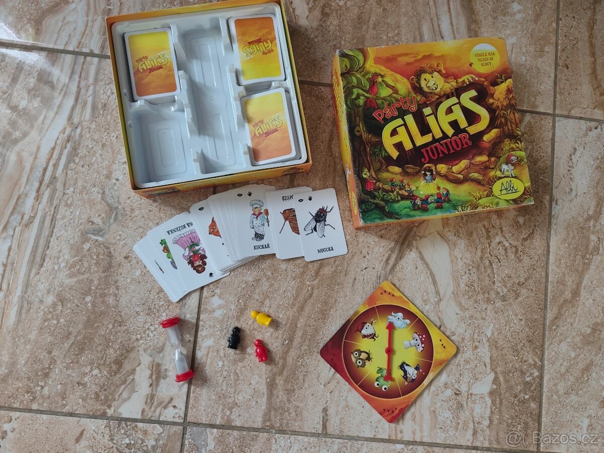 Stolní hra Alias junior 2v1 den / noc
