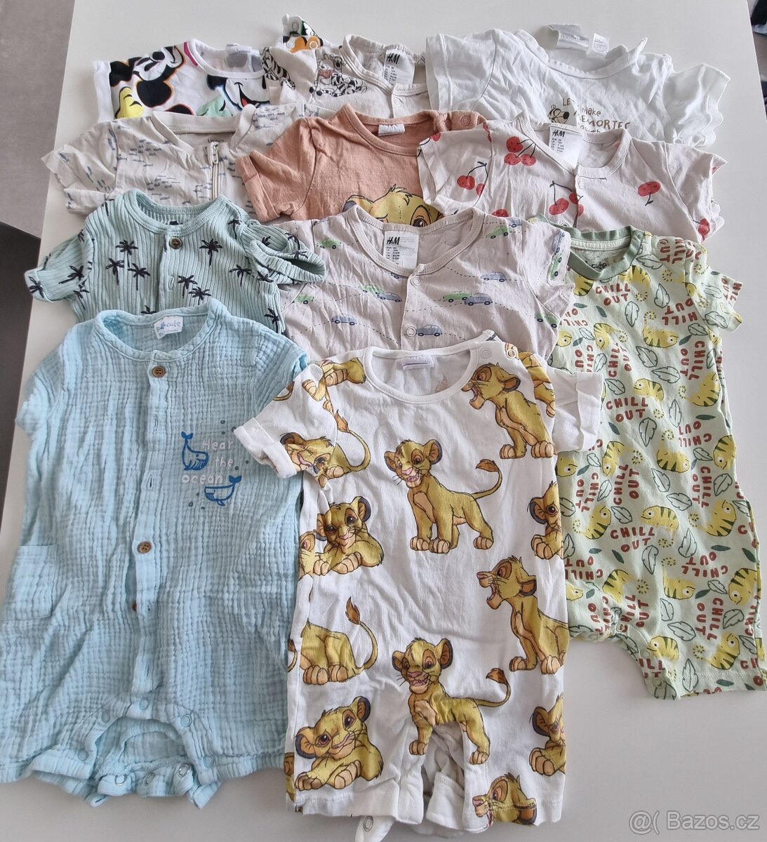 Pyžamka / overaly pro miminka, vel. 9-12 m