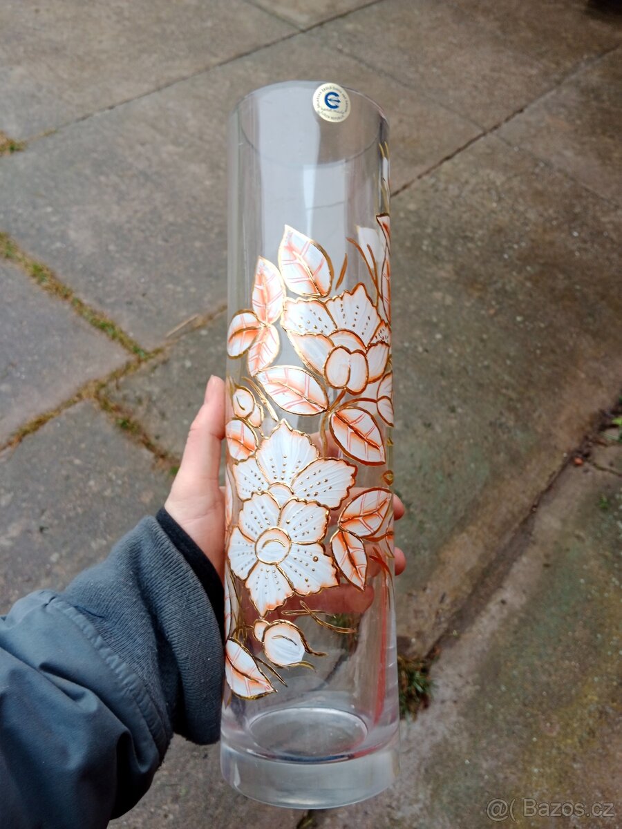 Ručně malovaná váza
