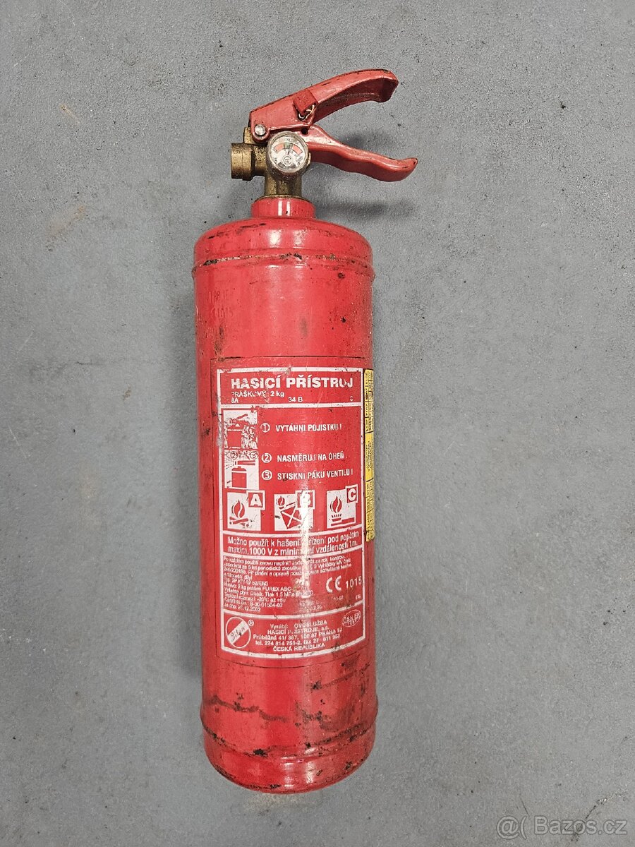 Hasicí přístroj práškový 2kg