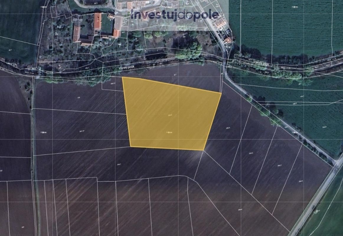 Prodej podílu 1/12 pole 1 106 m², Velvary