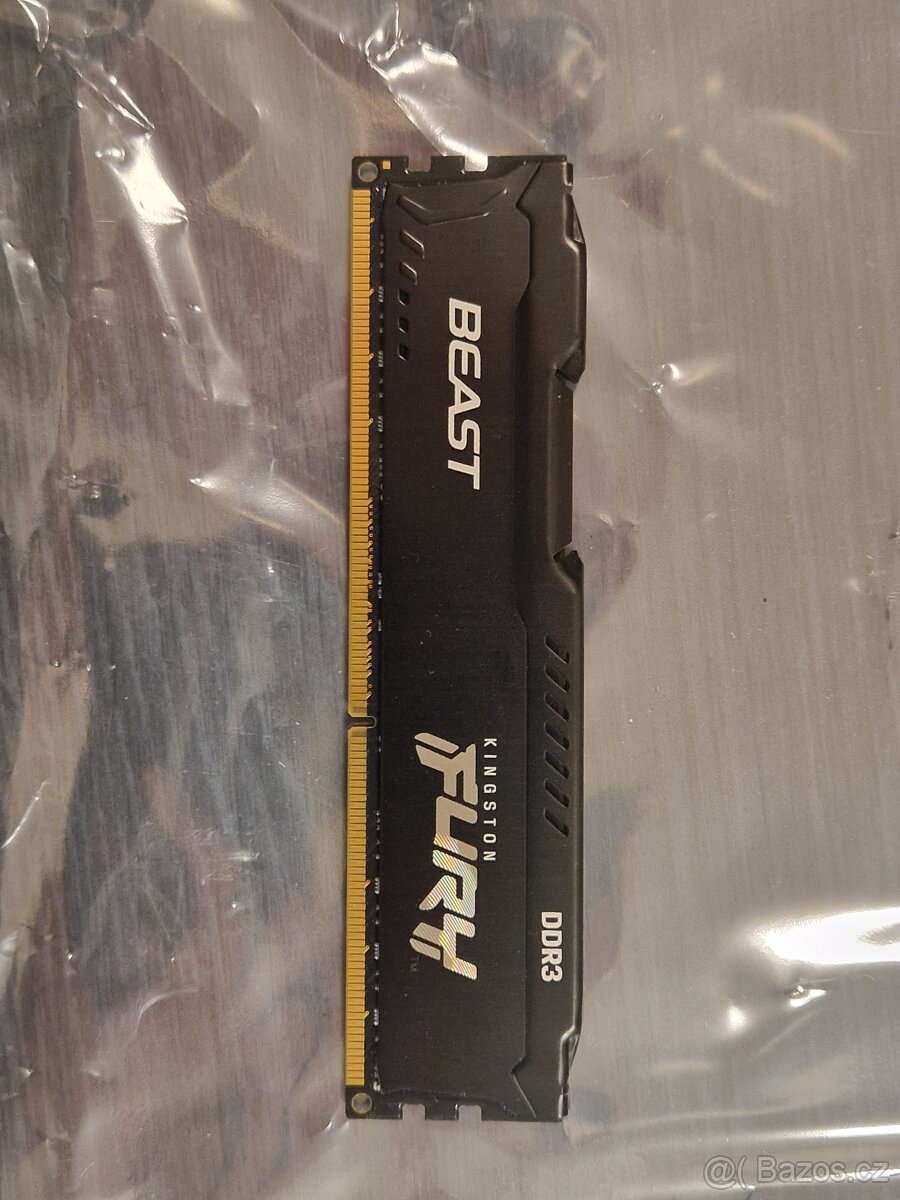 8GB DDR3 1866MT/s CL10 FURY Beast Black