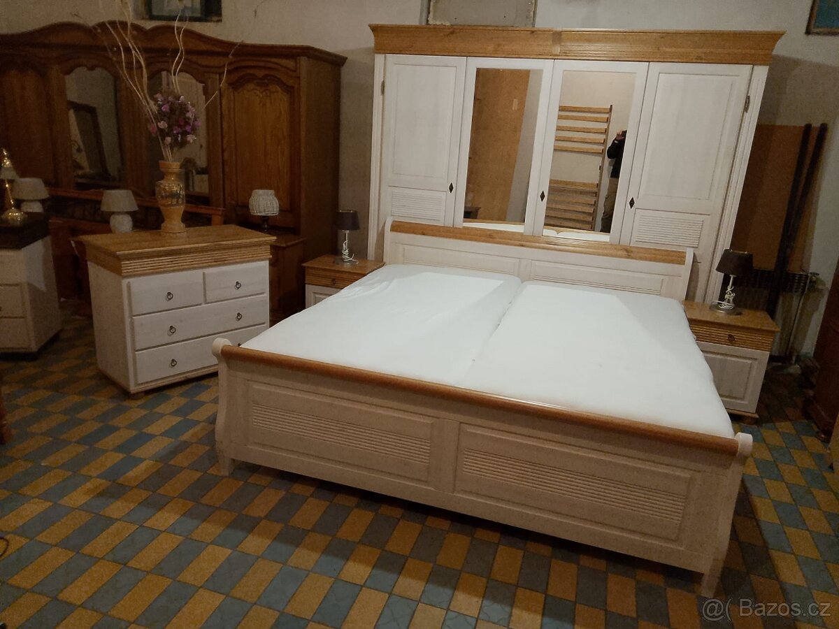 GUSTAV CELODŘEVĚNÁ KOMPLETNÍ LOŽNICE