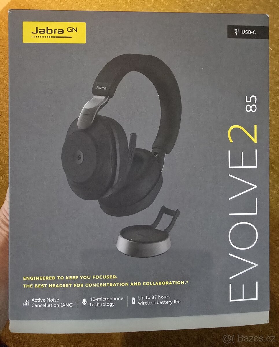 Jabra Evolve2 85 - Prémiové Bezdrátové Slúchadlá