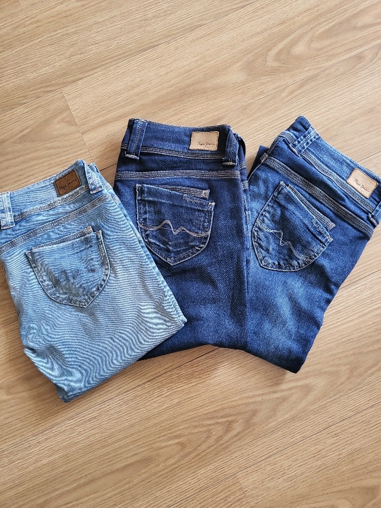Pepe Jeans 3 páry dámských džínů
