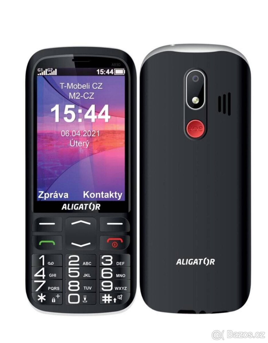 Mobilní telefon Aligator A830 Senior