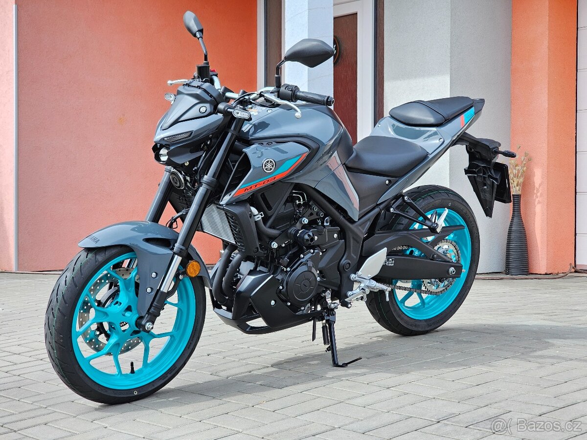 Yamaha MT-03, původ ČR, najeto 17km, 2023, záruka