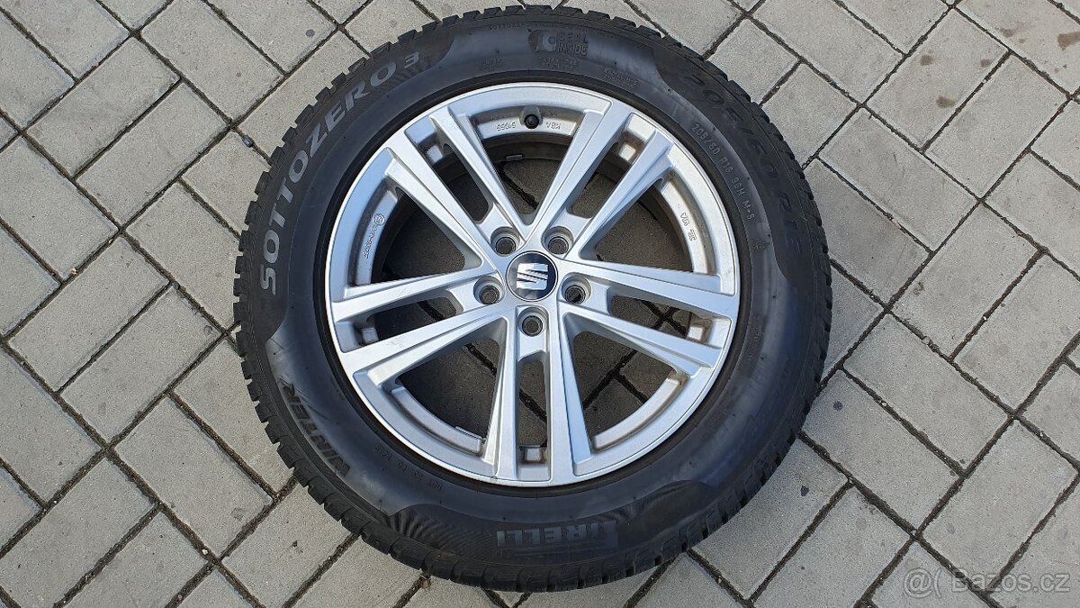 Zimní Sada Alu 5x112 205/60 R16 Seat Ateca Altea Exeo