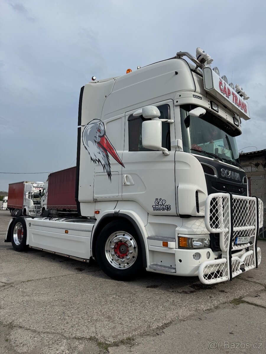 Scania R560 V8 topline manual lowdeck