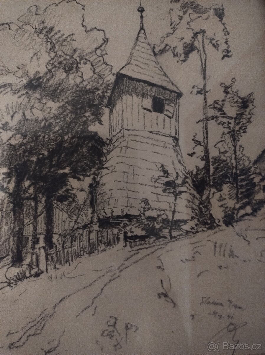 Slatina nad Úpou - zvonice, B. Oždian