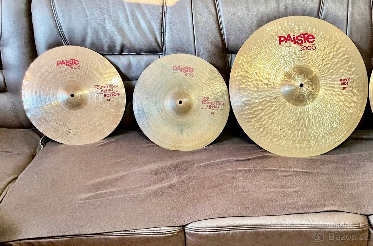 Paiste 3000. 20” a. 14”