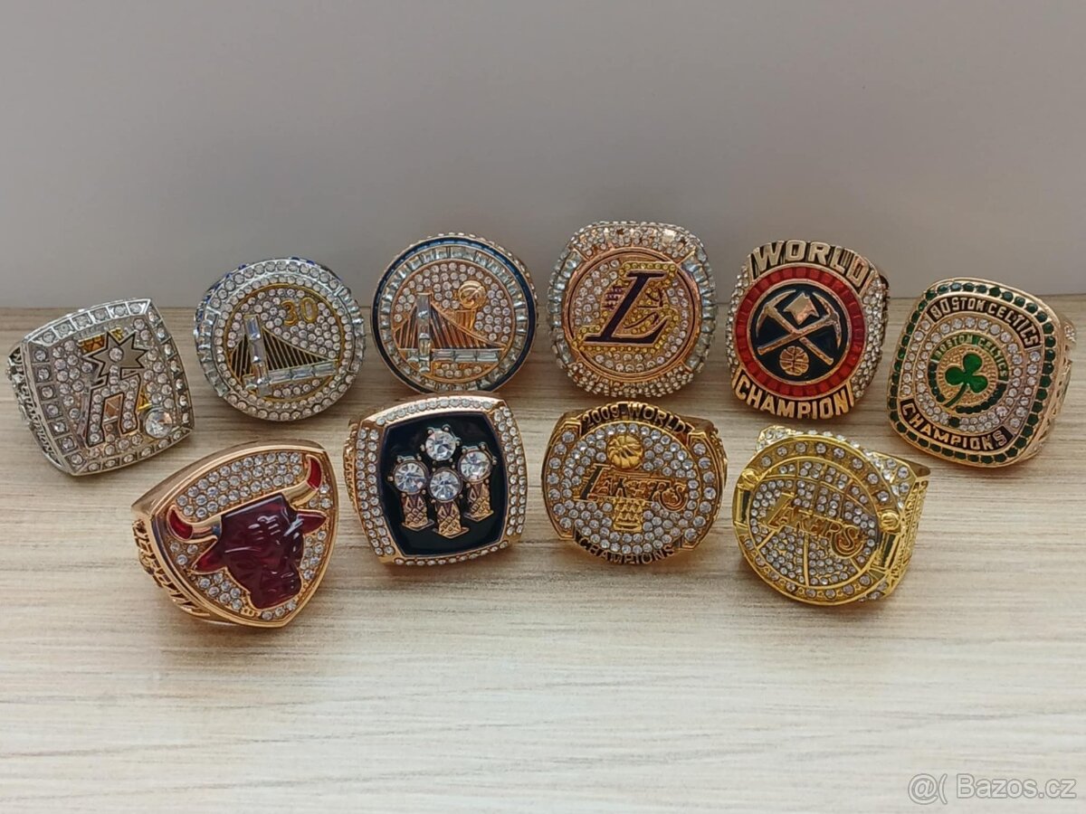 Basketbalové NBA prsteny