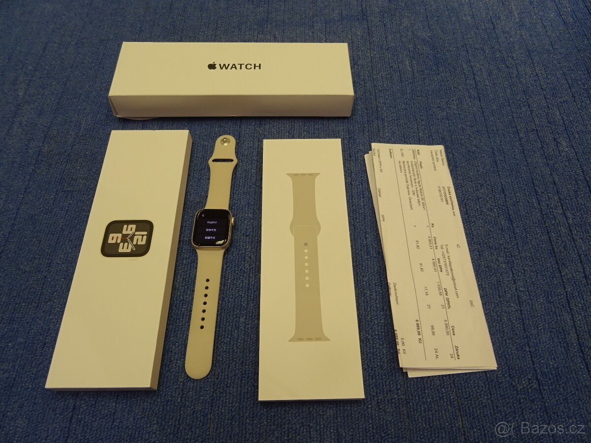 Apple Watch SE 40mm CZ záruka 9/2026 100%baterie