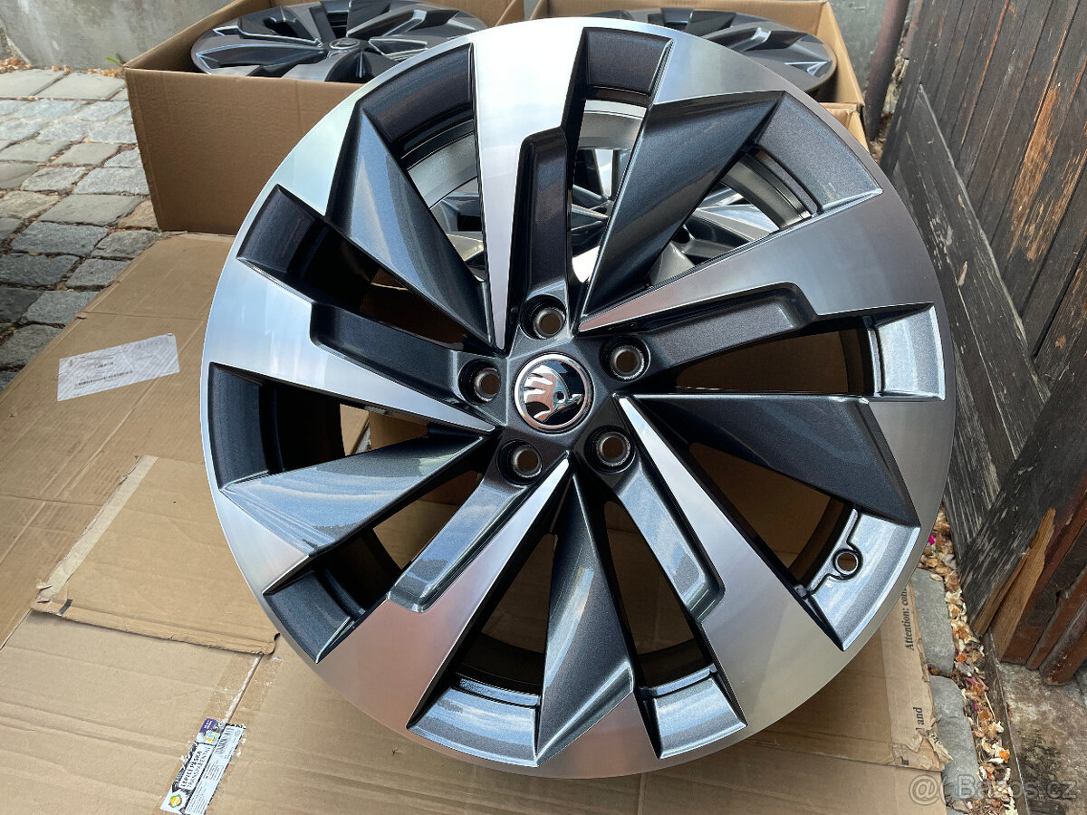 NOVÉ ALU ŠKODA KODIAQ II HALTI Anthracite 7,5x19 ET40